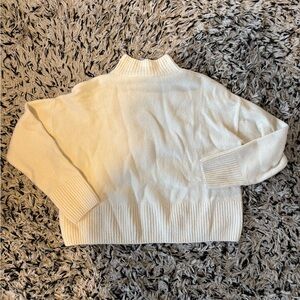 & Other Stories Cream Turtleneck Sweater